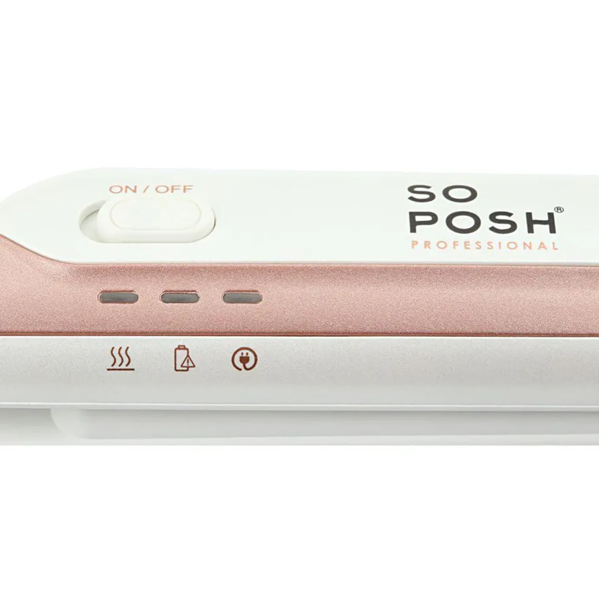 Cordless ceramic straightener, SoPosh