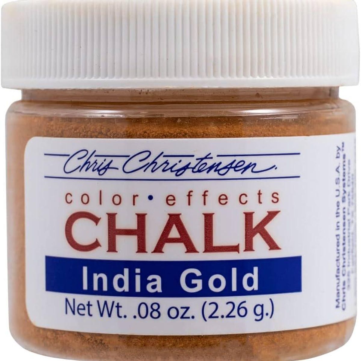 India Gold Chalk 56G, Chris Christensen 