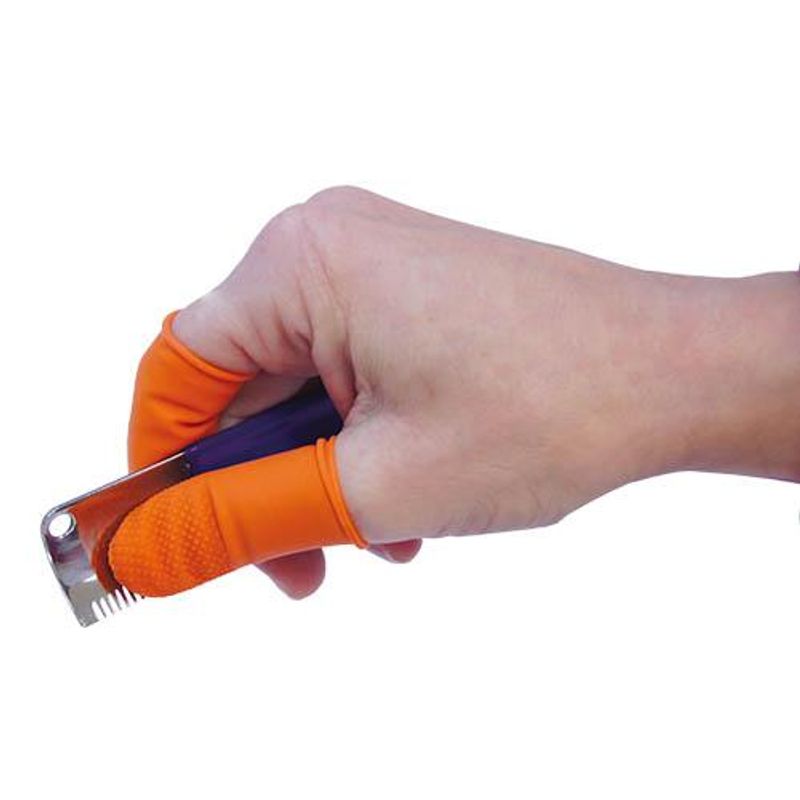 Fingerkondomer med grep Grippy Fingers 25 stk (L), Showtech
