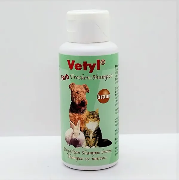 Hovedbilde Tørrshampo Brown 100 g, Vetyl