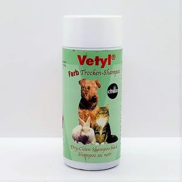 Hovedbilde Tørrshampo Black 100 g, Vetyl