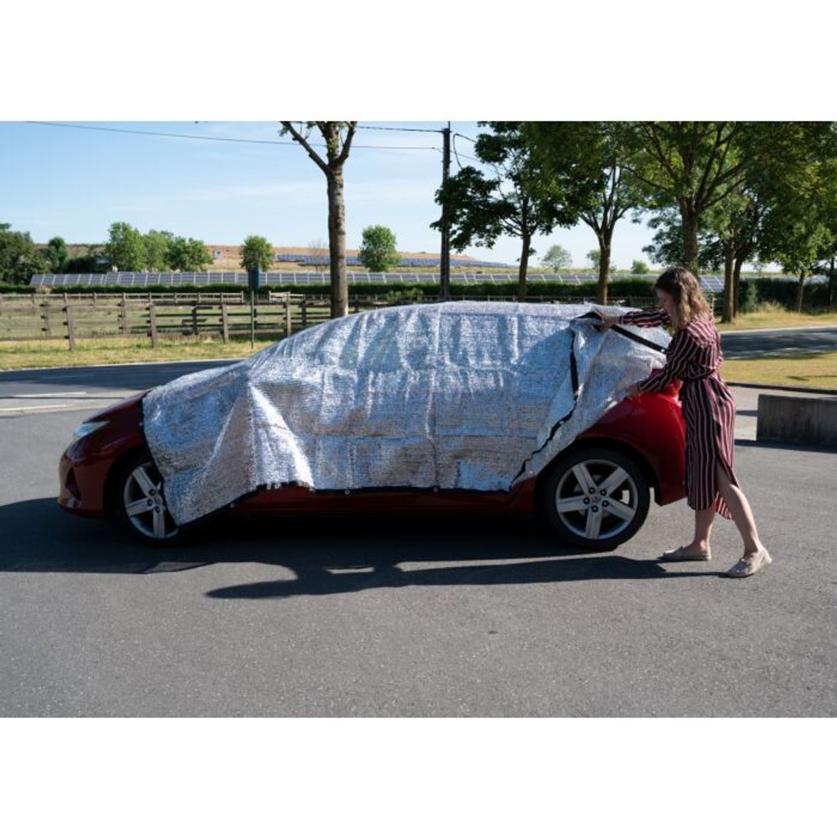 ShowTech - Travel Silvershade /Sølvduk  430 x 300cm