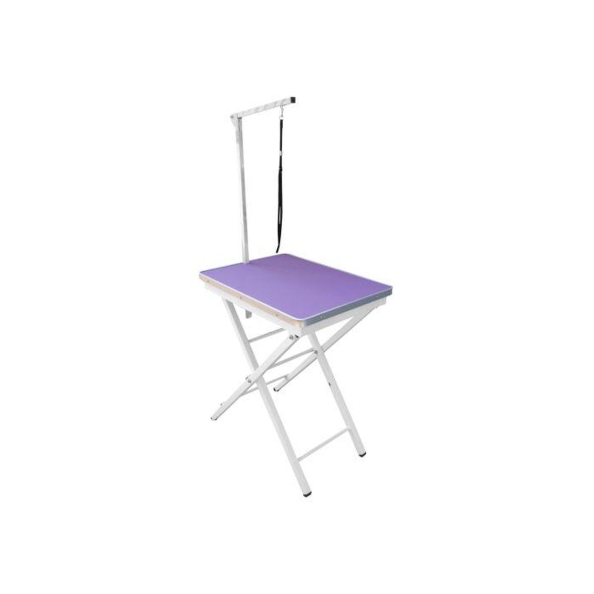 Ringside Table - Show Table Purple 60 x 45 x 73-82 cm, Groom-X