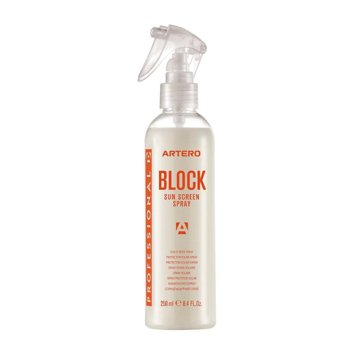 Block Sun Screen Spray 250ml, Artero