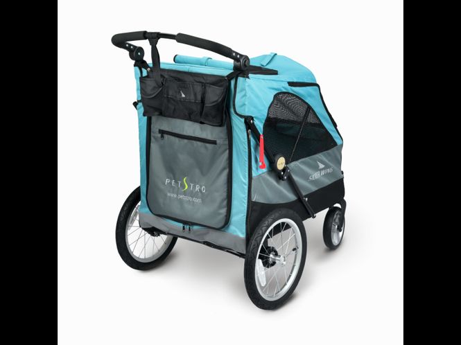 Hovedbilde Petstroller Silverwing Str XL 4 Hjul opp til 55 ...