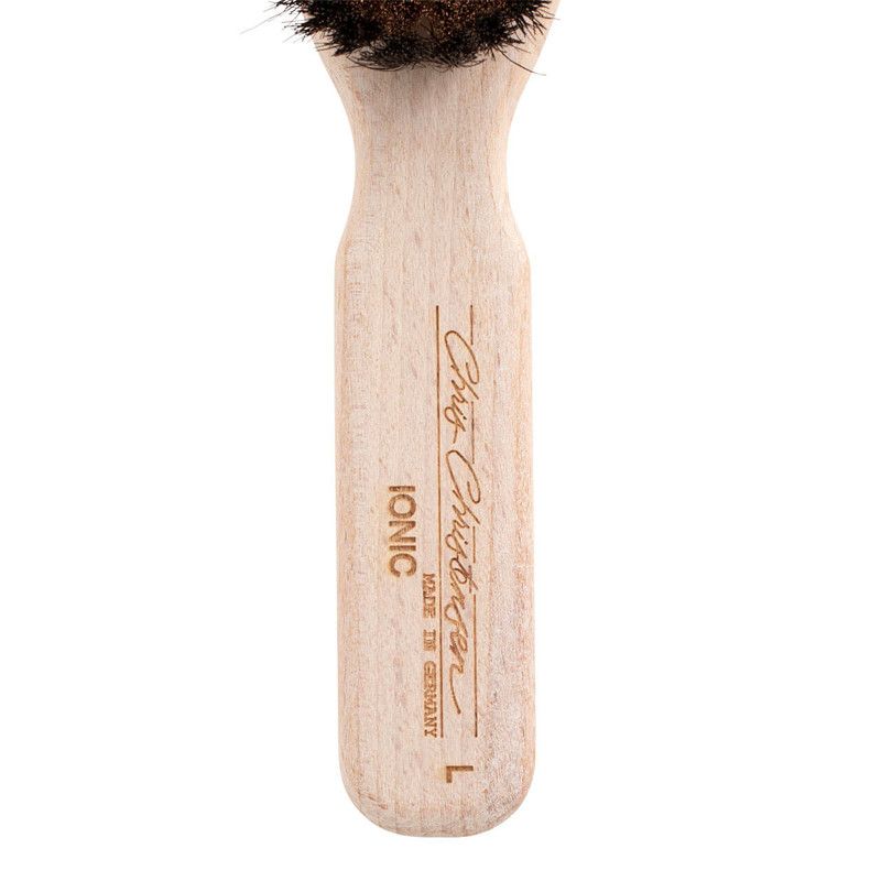 Ionic Sm Boar/Brass W/Handle Brush, Chris Christensen 
