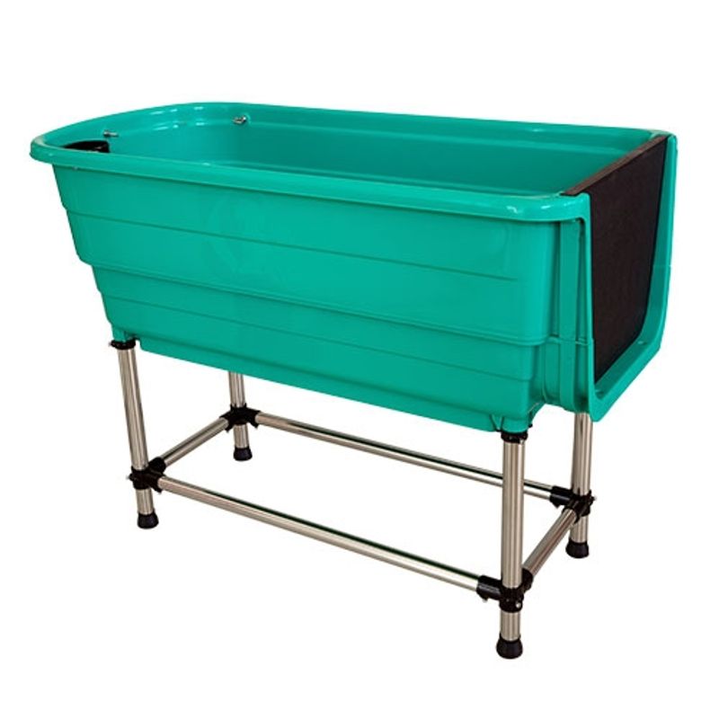 Breeders Choice badekar 124x59x90cm med rampe, Ibanez