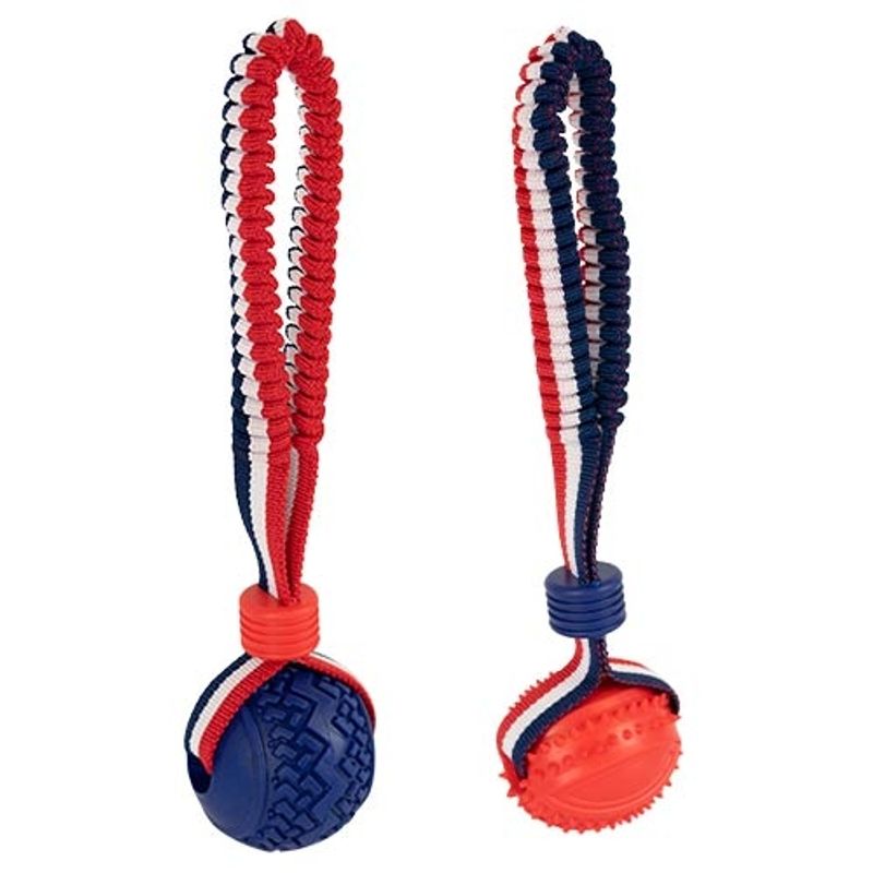Elastic Launcher With Ball (Rød kule) 7X5,5cm, Ibanez