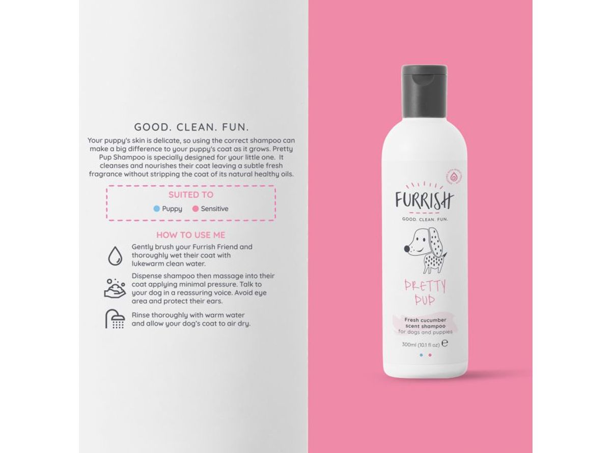 Pretty Pup Shampoo 300ml, Furrish
