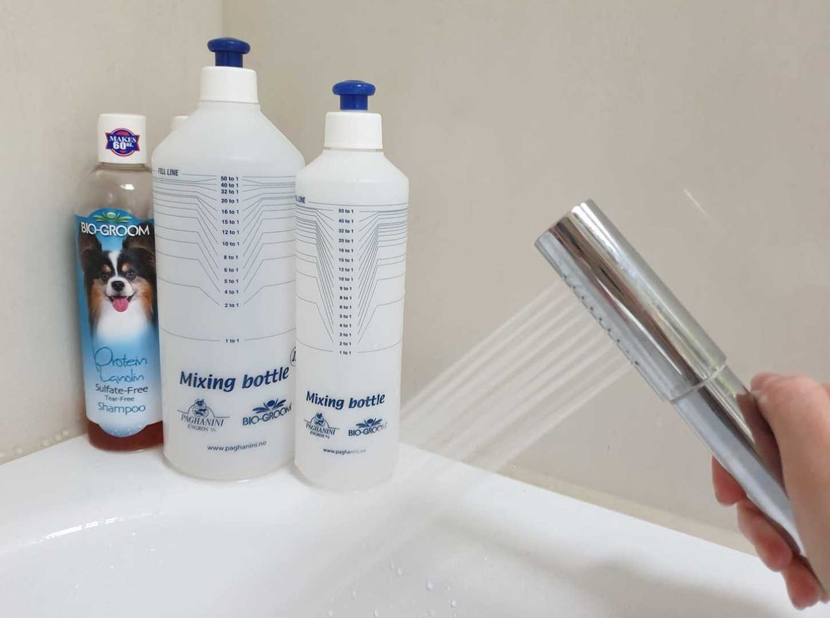Blandeflaske 500 ml, Bio-Groom