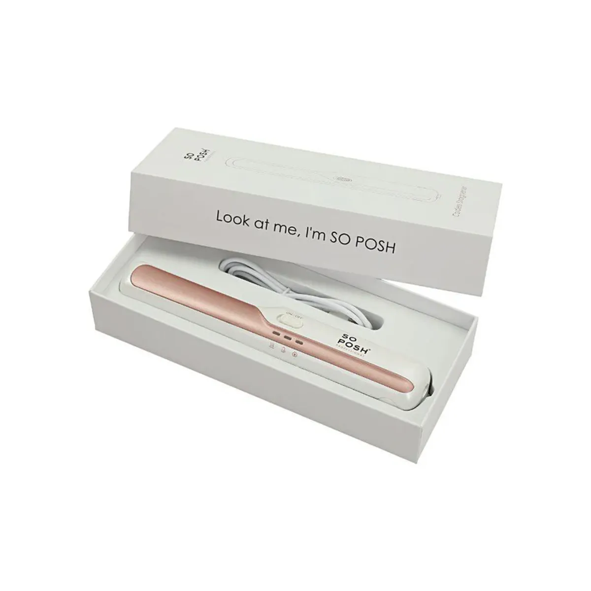 Cordless ceramic straightener, SoPosh